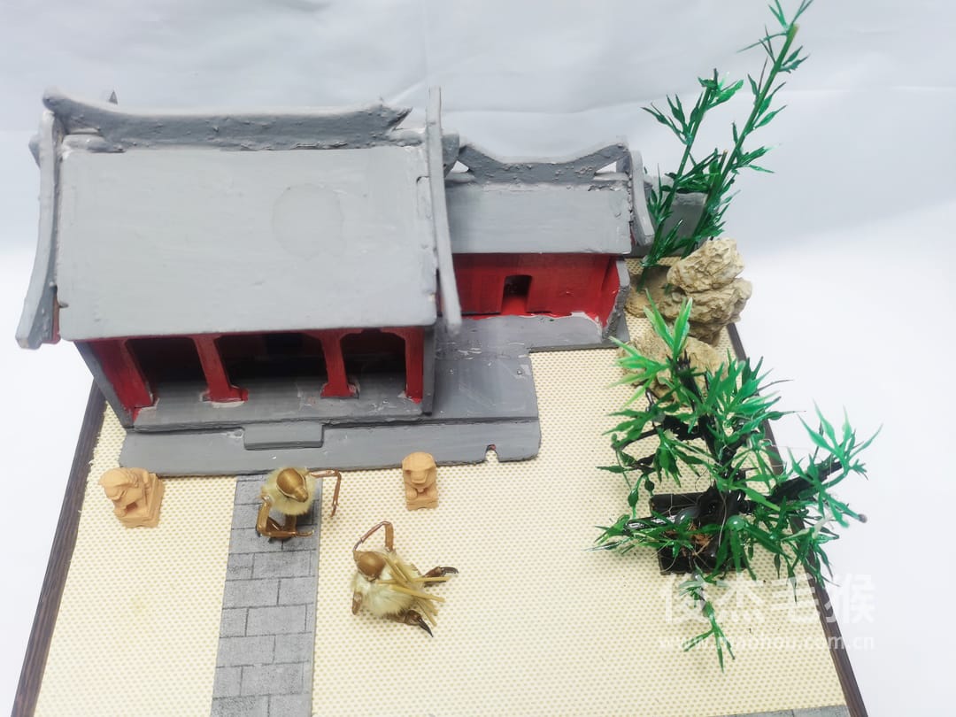 负荆请罪_大型北京毛猴作品_鸡翅木木托+方形玻璃罩4.jpg 负荆请罪_大型北京毛猴作品_鸡翅木木托+方形玻璃罩4.jpg